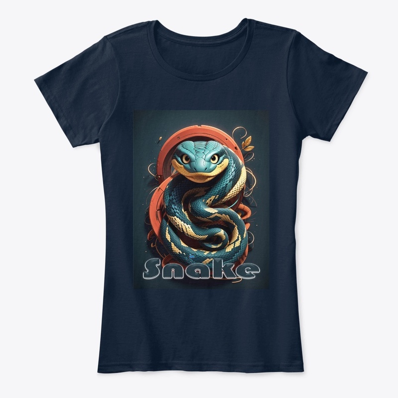 T-shirt design Snake 