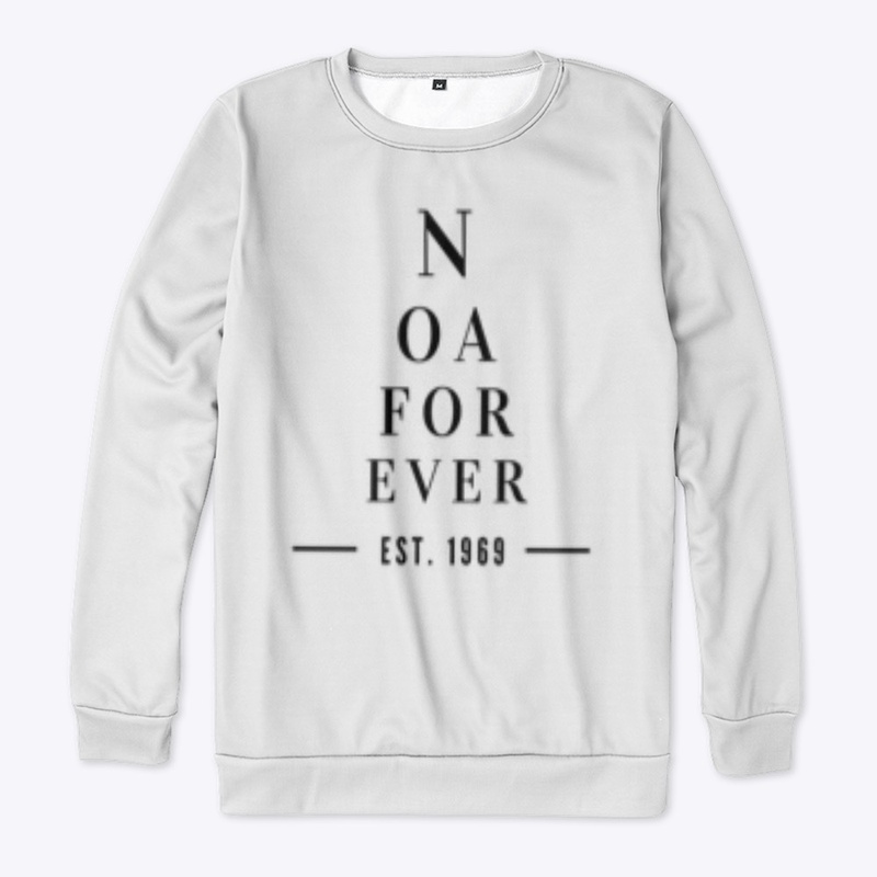 NOA Forever Snellen Black Lettering