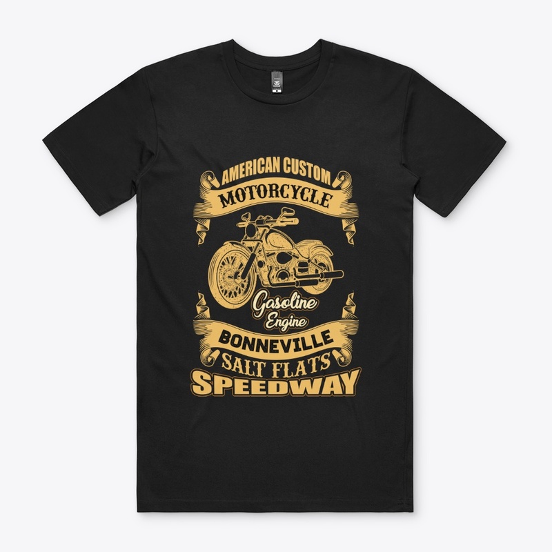 American Custom Motorcycle T Shirt 