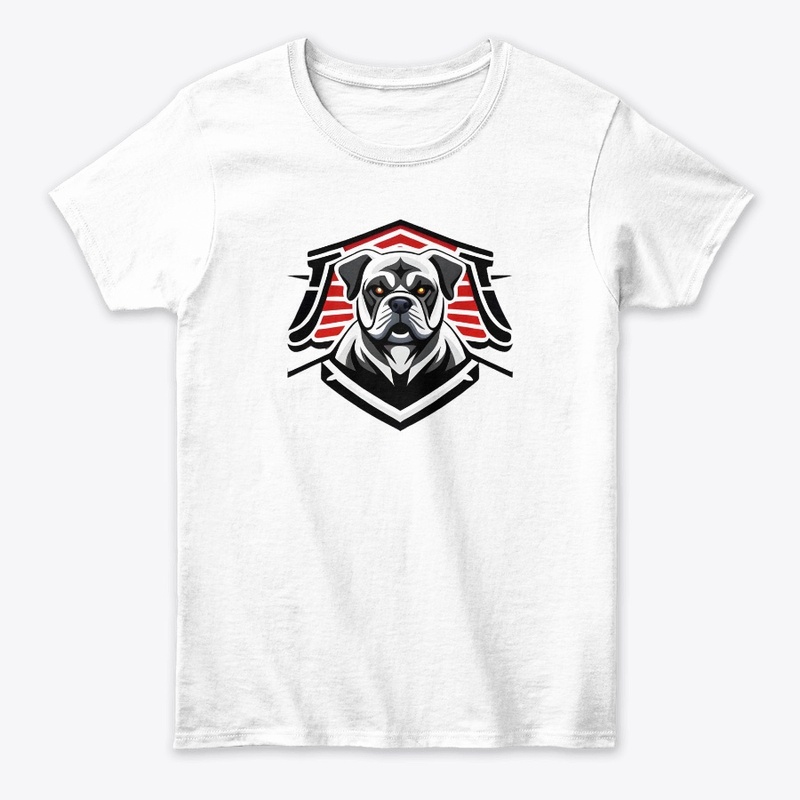 Bulldog tshirt and hoddie (customised)