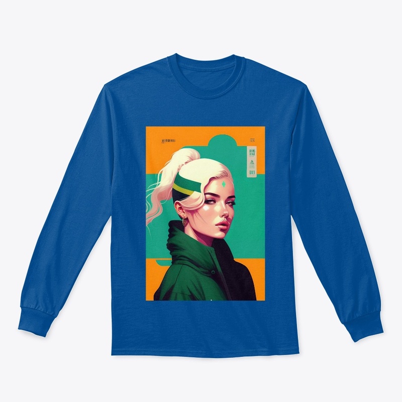 A classy  woman designed tshirts