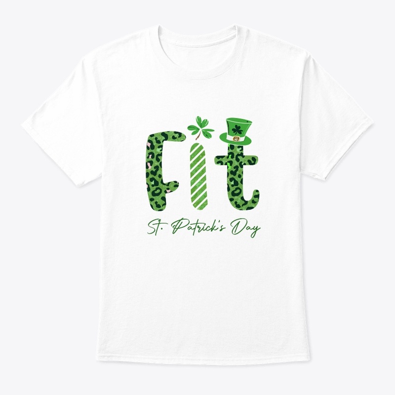 Fit St Patricks Day Funny Irish Shamrock