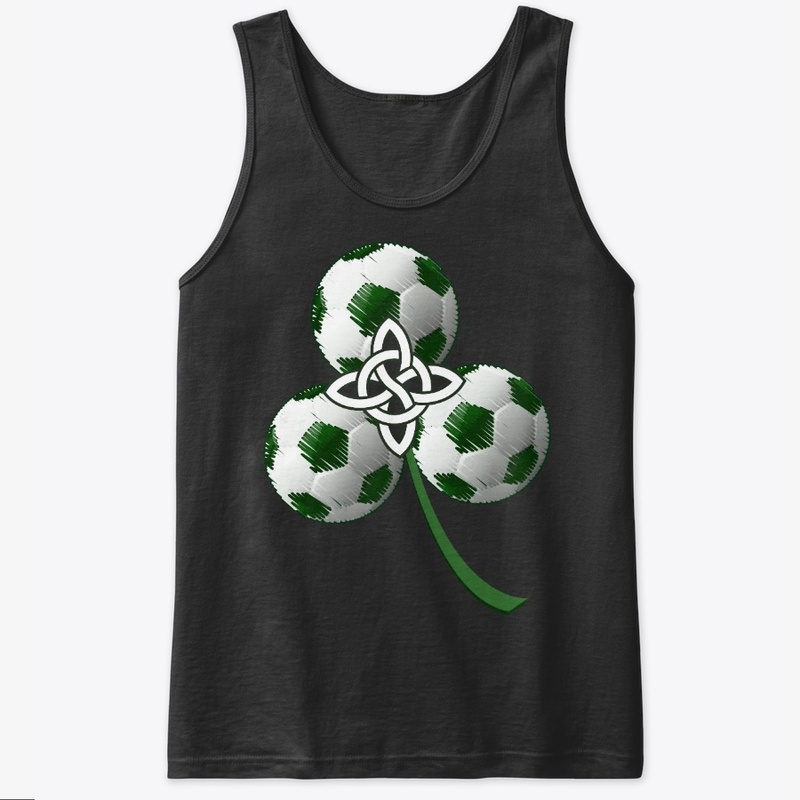 Soccer Ball Celtic Knot St Patricks Gift