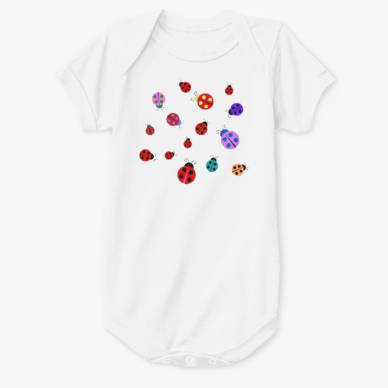 Colored ladybugs