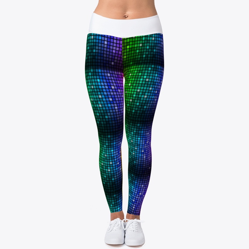 Diamond Print Leggings