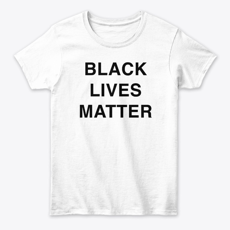 Black Lives Matter (White)