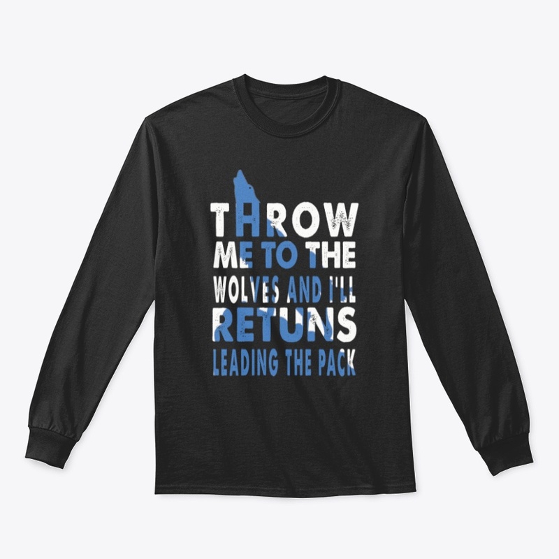Long Selves Wolf T-Shirt Coupon "25OFF"