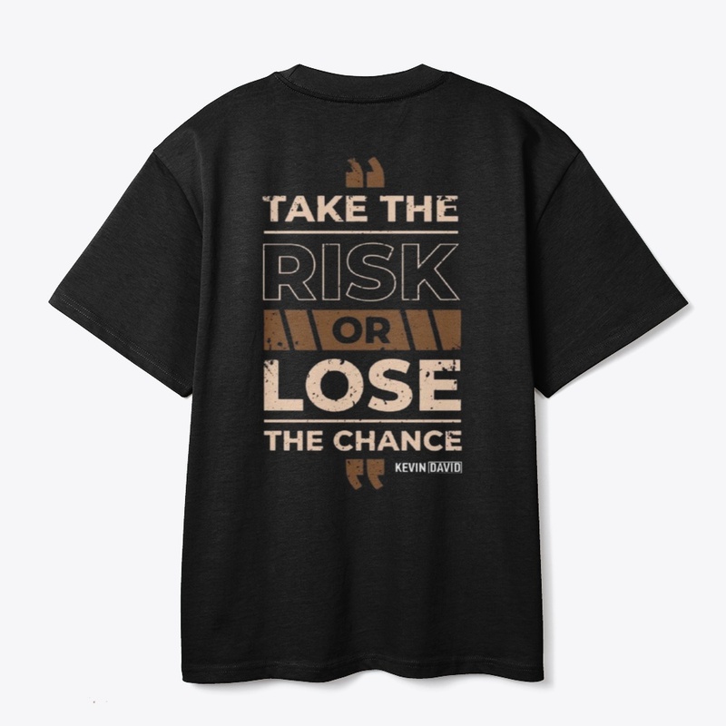 Take the risk or lose the CHANCE😎