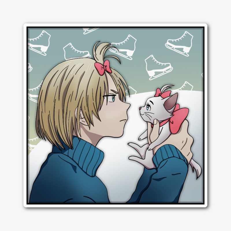 Yurio with Marie