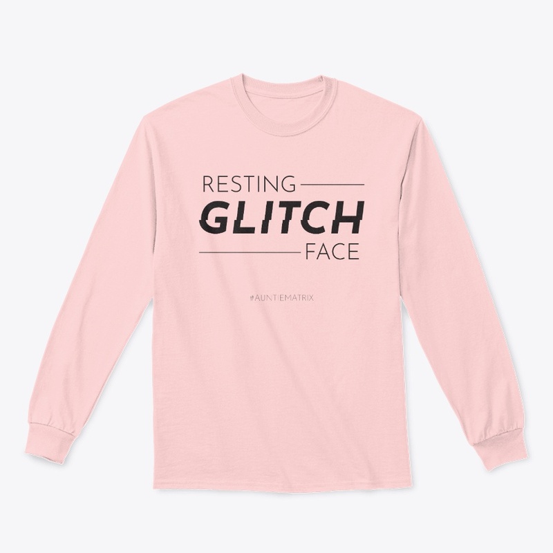 Resting Glitch Face Collection - Text