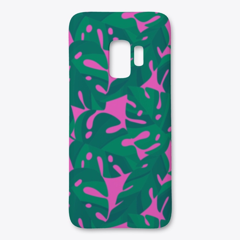 Palms on Pink