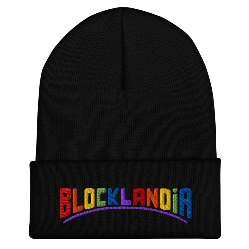 Blocklandia Rainbow Beanie