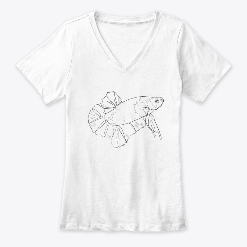 Minimalistic Koi Plakat Betta