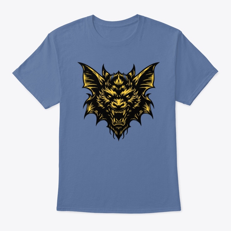Angry Bat Head Fierce Nocturnal Design