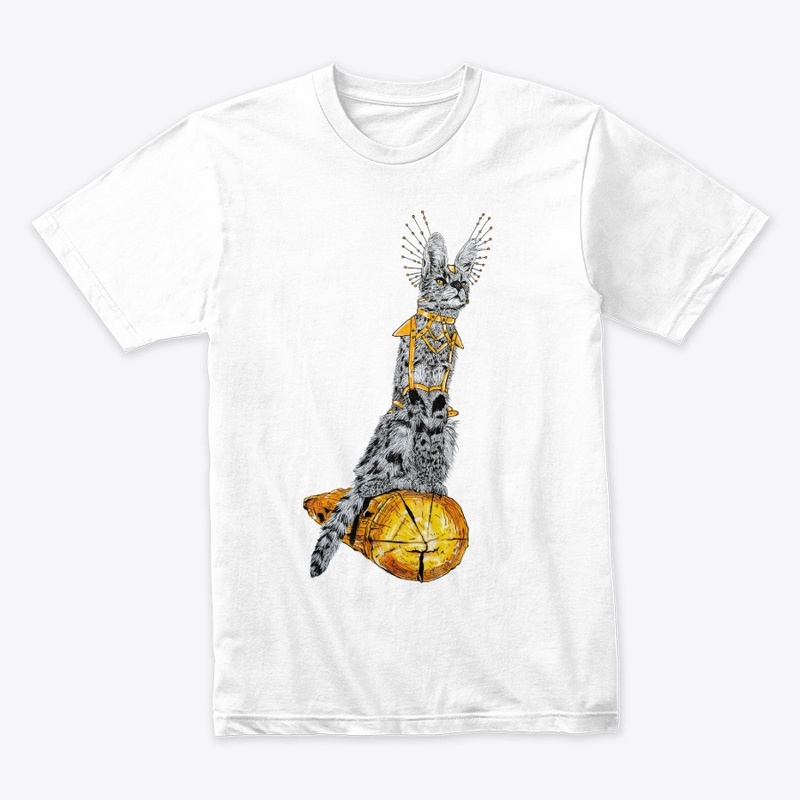 Serval Princess Print