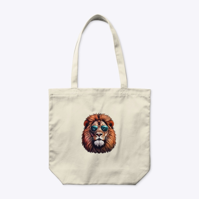 Cool Lion With Sunglasses Art