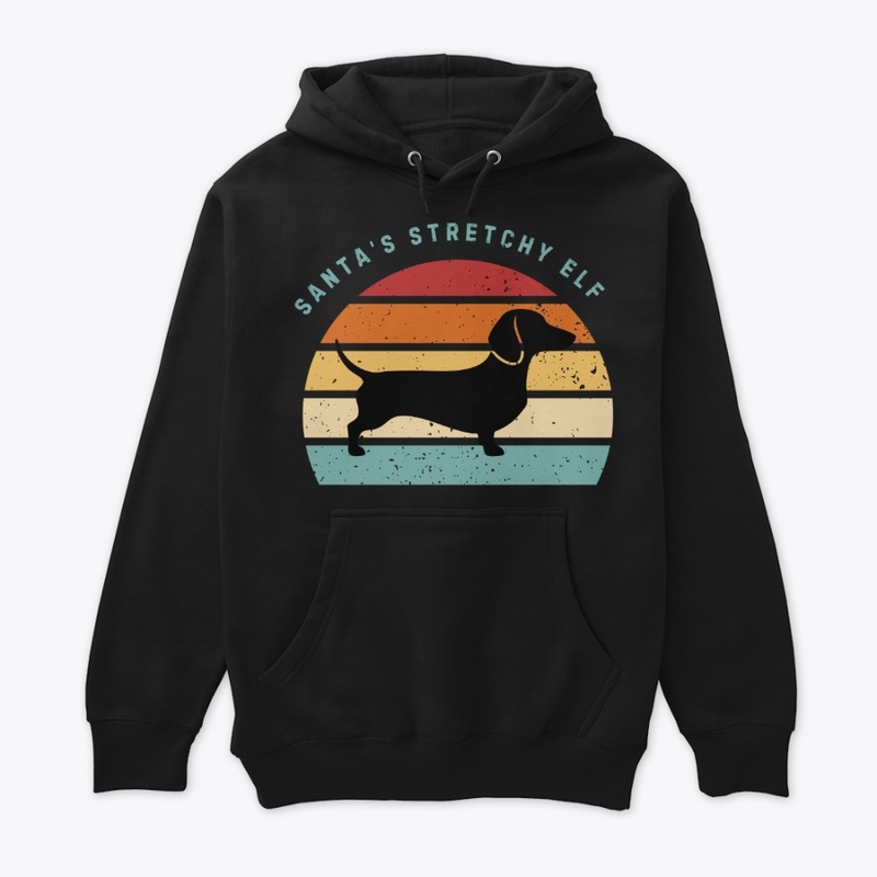 SANTA'S STRETCHY ELF- Christmas Dog