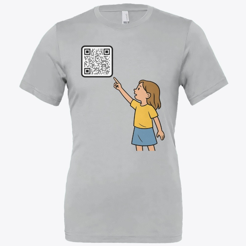 QR-ious Girl