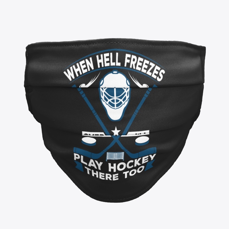 Ice Hockey Players Reusable Face Mask