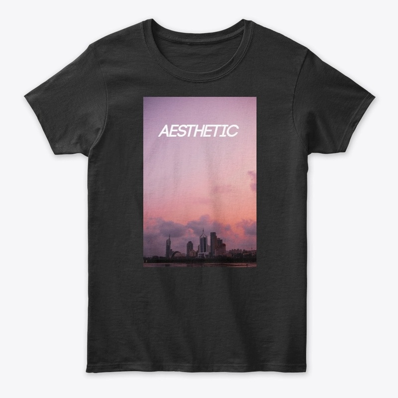 "Aesthetic" pink city T-shirt / Hoodie