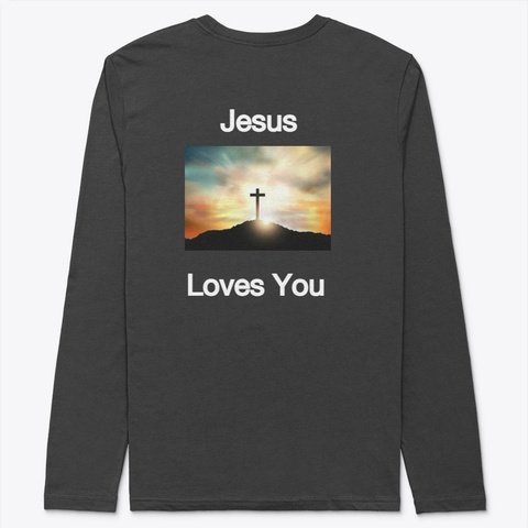 Christian Printed Tee Shirts And More Black áo T-Shirt Back