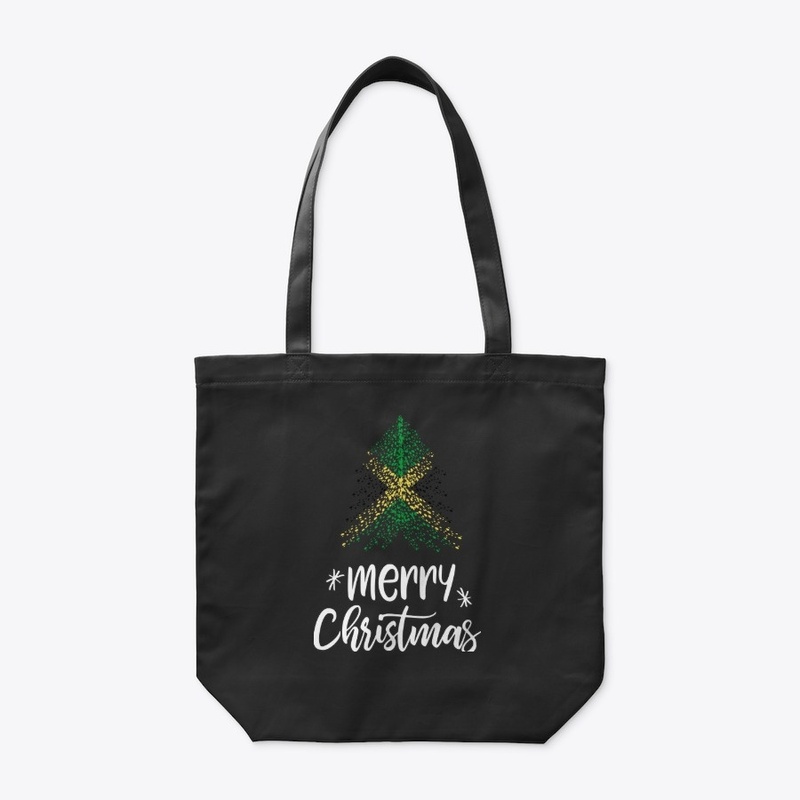 Merry Christmas with Jamaica flag