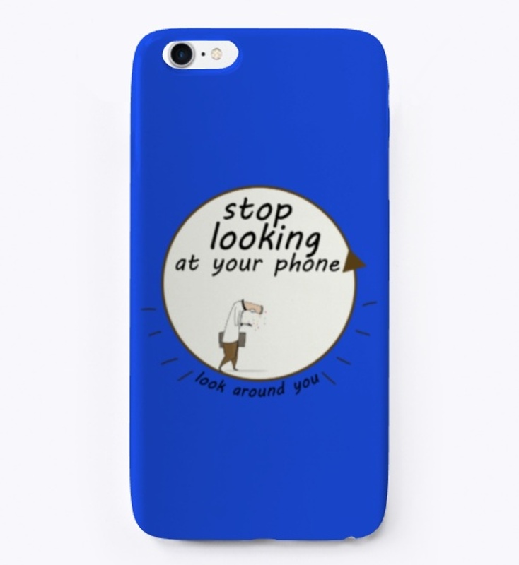 stop looking at your phone 