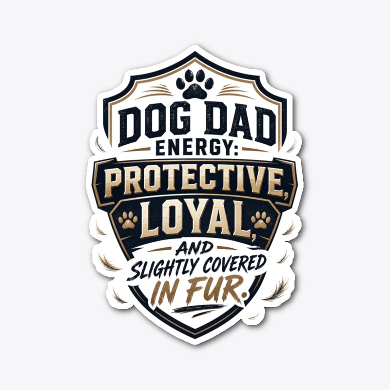 Dog Dad Energy Tee