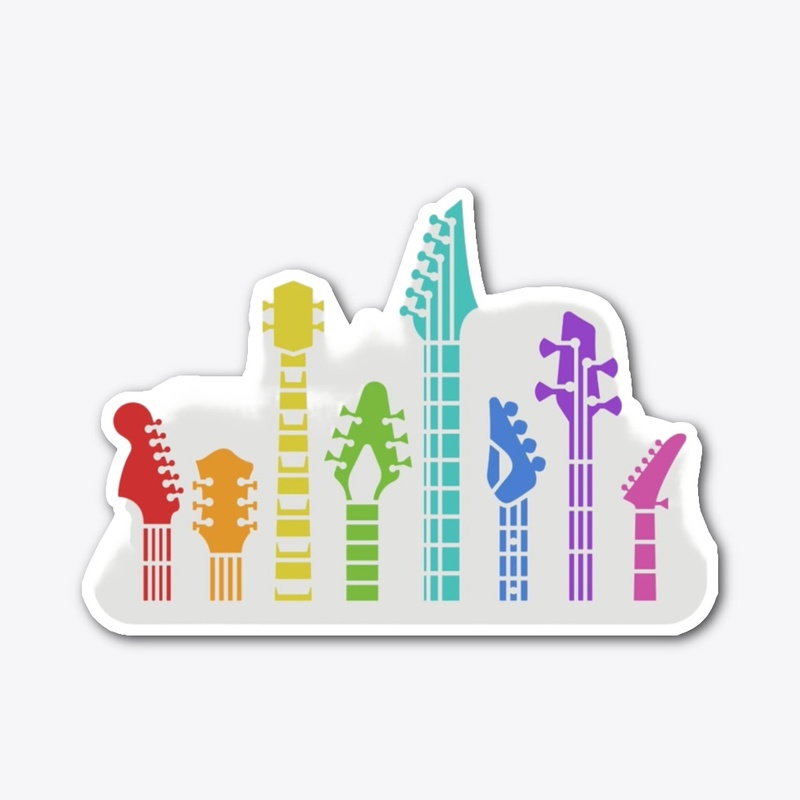 Color guitars