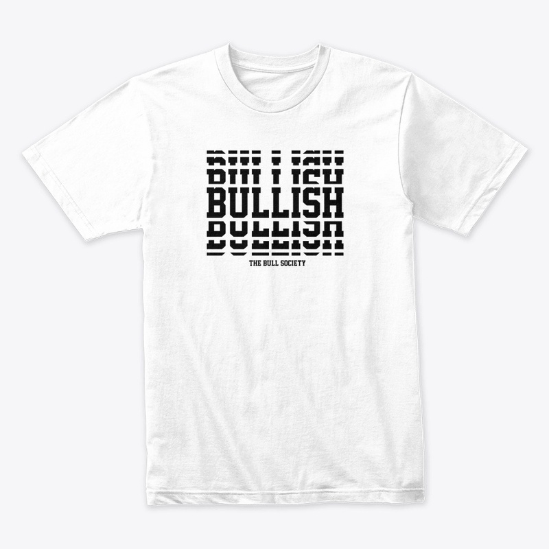 White/Yellow Bullish Tee