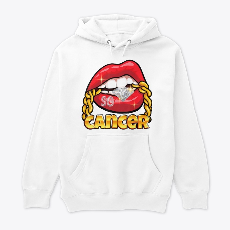 Juicy Lips Gold Chain Cancer