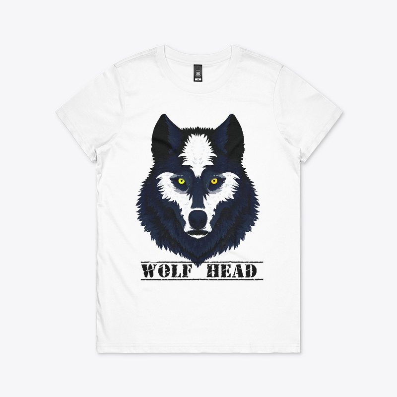 Wolf head silhouette