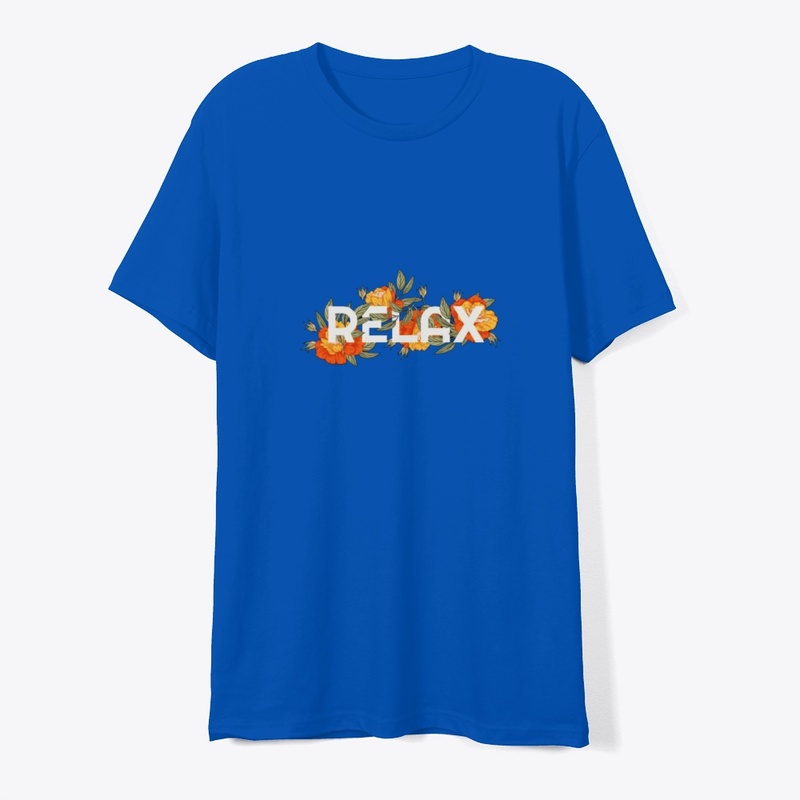 Relax Floral Graphic Long Sleeve Tee