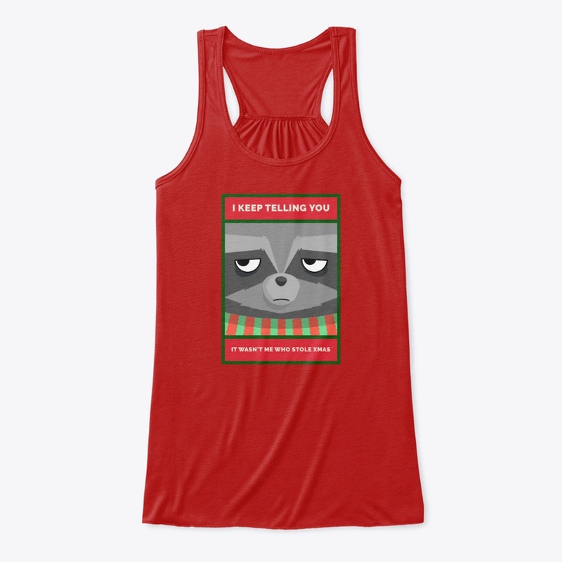 I Keep Telling You... Grouchy Raccoon