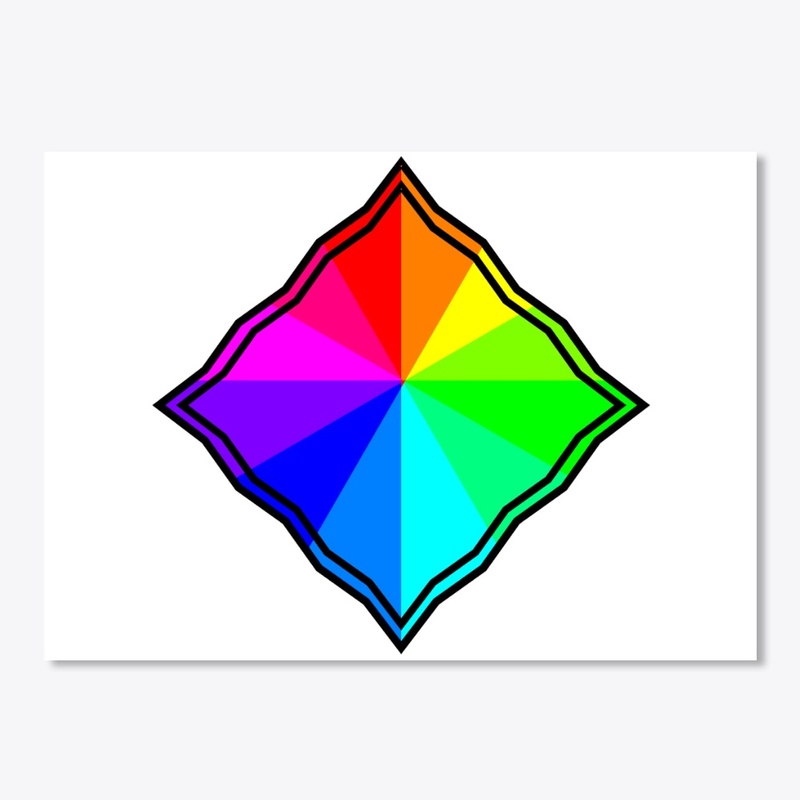 Rainbow square.