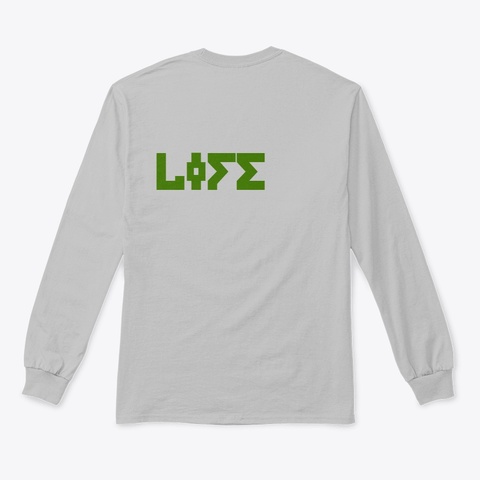 Trail Life Energy Long Sleeve T Shirt Sport Grey T-Shirt Back