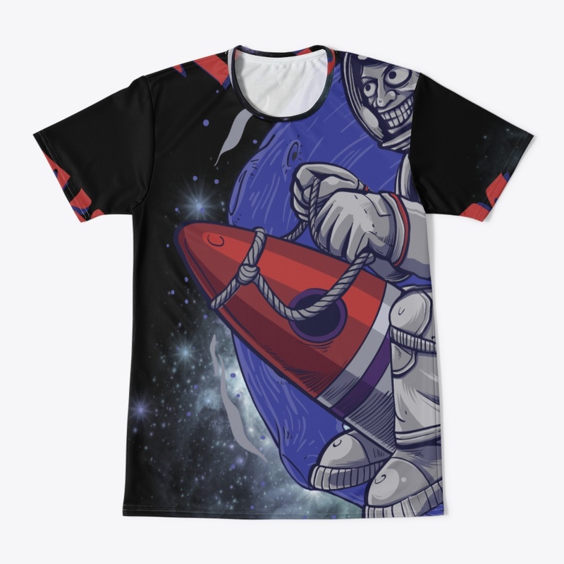 To The Moon Astraunot design