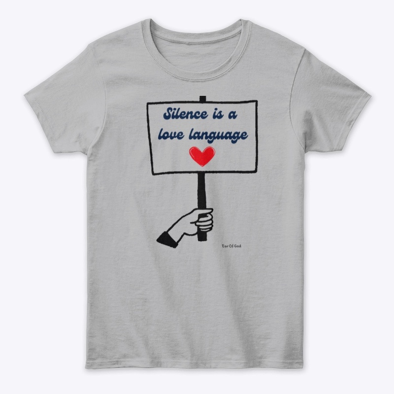 Silence is a love language.