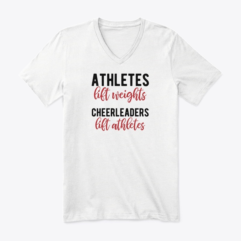 Funny Cheerleading Athlete Lifting