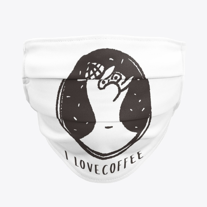 I love coffee funny duck