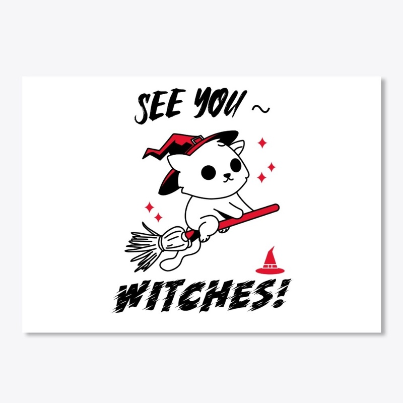 Funny Cat Halloween Pun