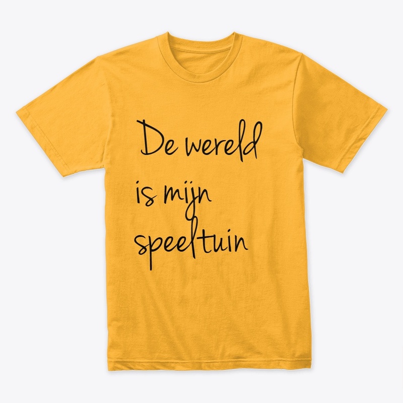 de wereld is mijn speeltuin