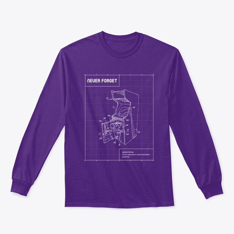 never forget retro