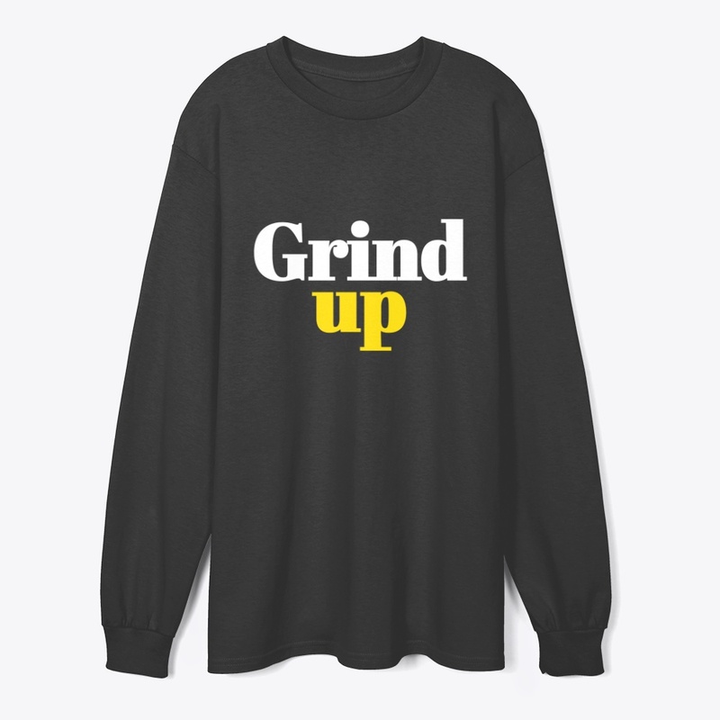 Grind Up– Motivational Typography Design