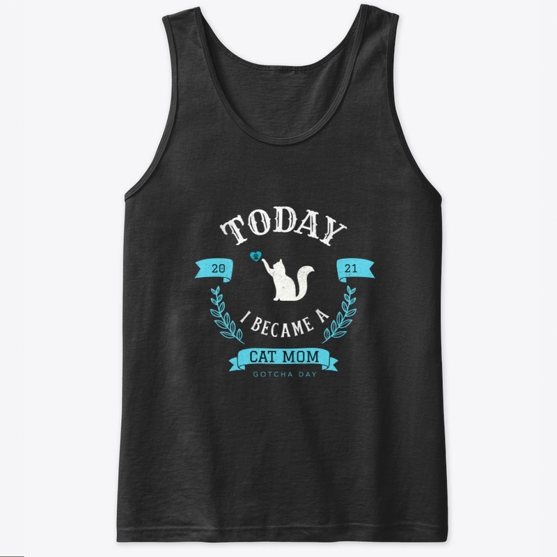 2021 Gotcha Day Cat Mom Design 