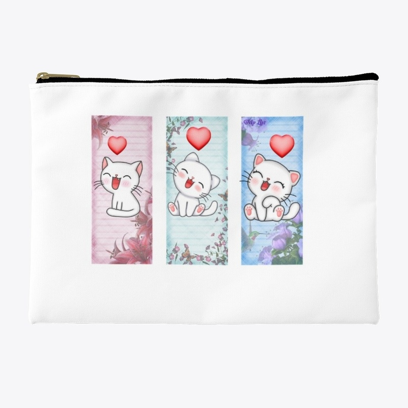 Cute kitten smiling design