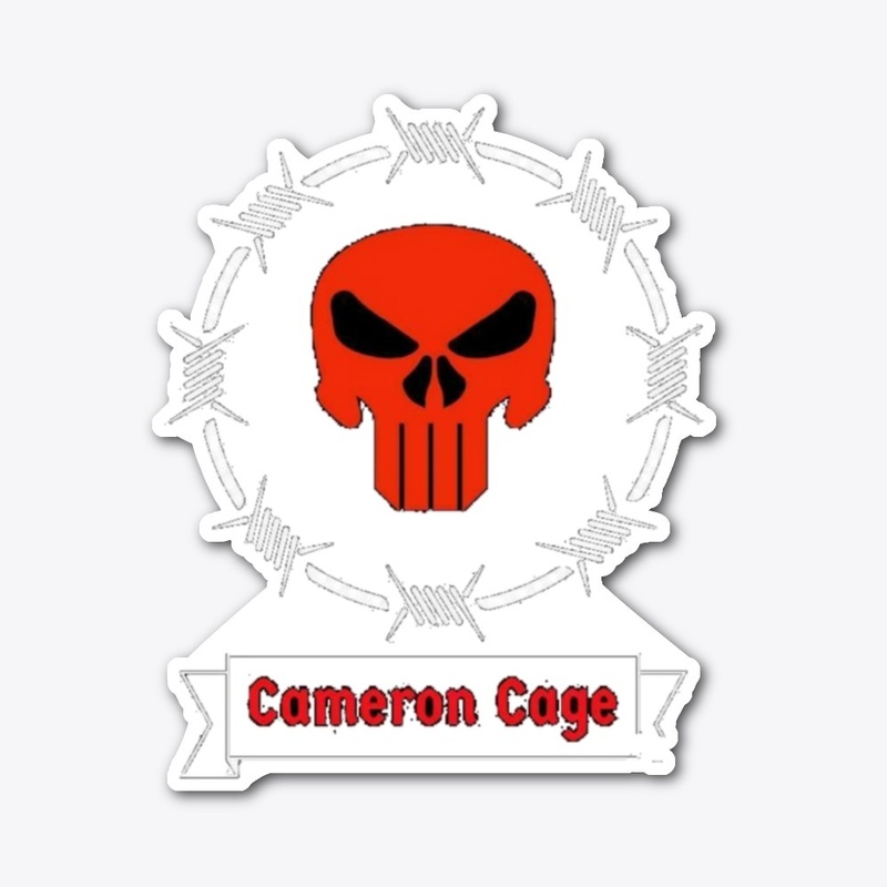 Cameron Cage- Barbed Skull