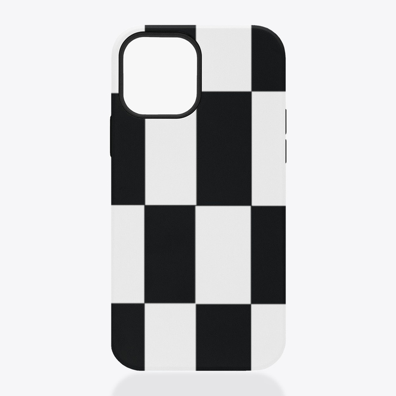 Black and White Squares pattern