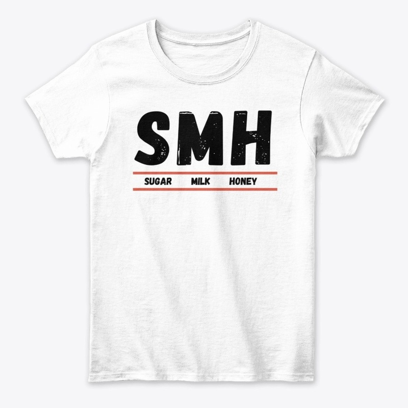 SMH - Sugar Milk Honey (black and red)