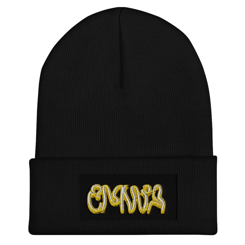 Curve My Way Art logo hat